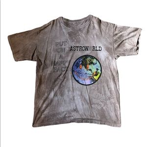 Travis Scott ASTROWORLD put on a happy face